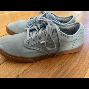 Size 7.5 Women’s Gray VANS